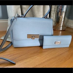 Authentic Michael Kors bag and matching wallet